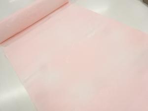 アンティーク　草花模様織出し長襦袢地反物